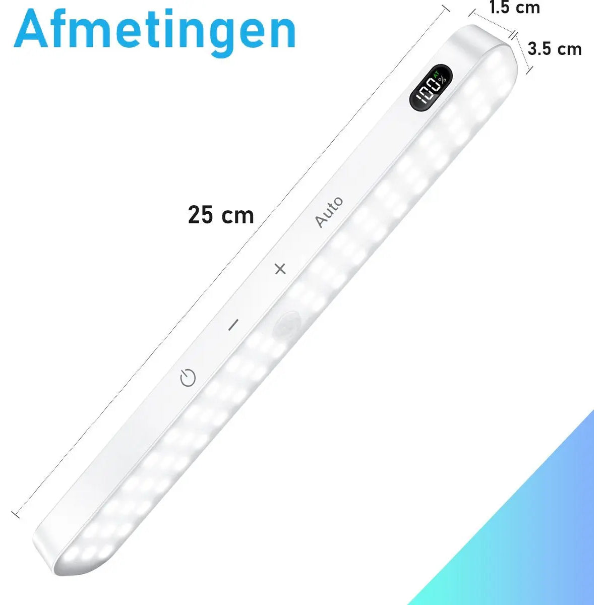 Kastverlichting met bewegingssensor