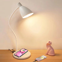 Bureaulamp met draadloos telefoon oplader Imported