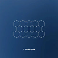 Hexagon garage verlichting