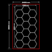 Hexagon garage verlichting