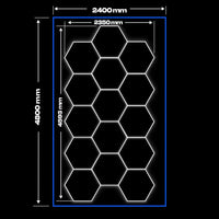 Hexagon garage verlichting