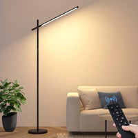 Minimalistische LED Vloerlamp met Afstandsbediening – 1800 Lumen - Dimbaar