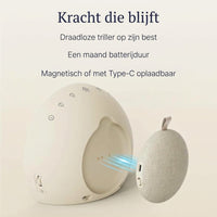 Digitale Wekker met Draadloze Trilchijf & Licht