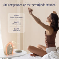 Digitale Wekker met Draadloze Trilchijf & Licht