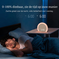 Digitale Wekker met Draadloze Trilchijf & Licht