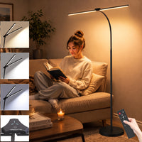 Dimbare LED Vloerlamp – 2400 Lumen – Met Afstandsbediening
