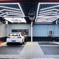 Hexagon garage verlichting