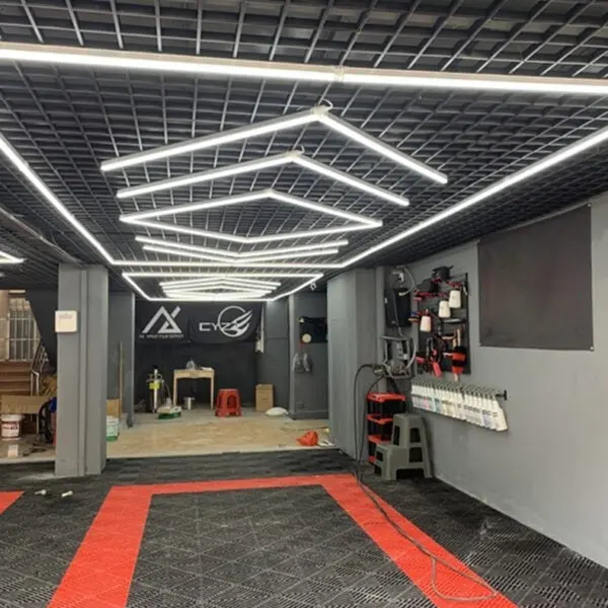 Hexagon led verlichting - Arrow design Imported
