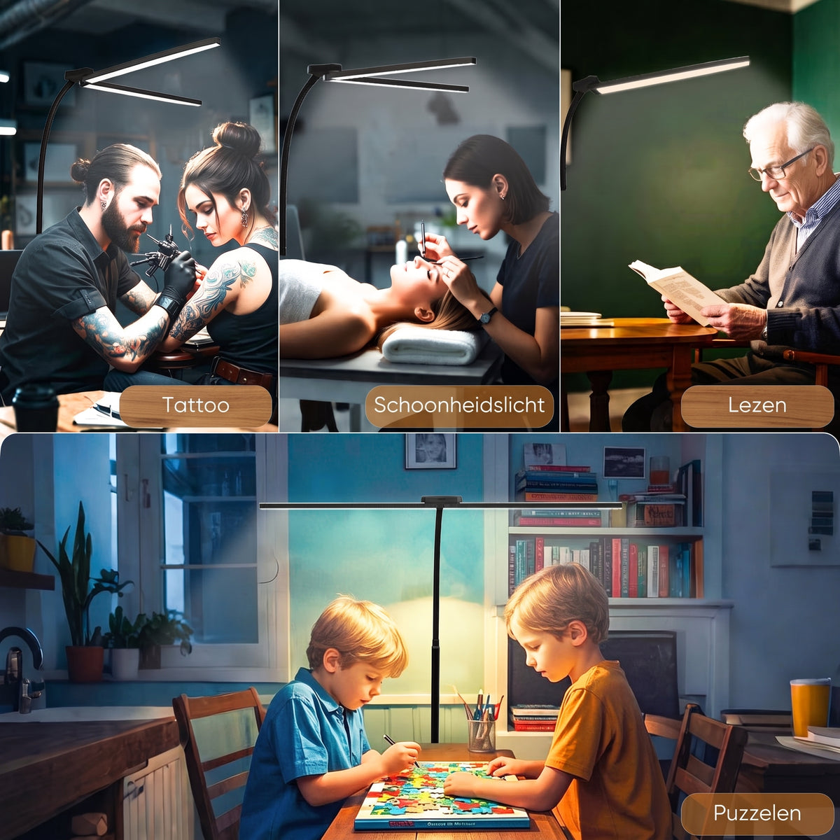 Dimbare LED Vloerlamp – 2400 Lumen – Met Afstandsbediening