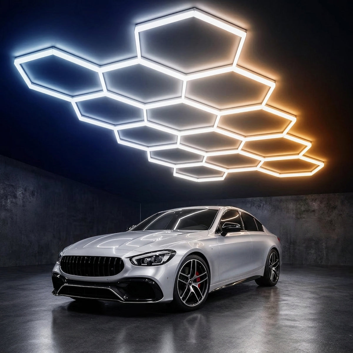 Hexagon LED Verlichting - Thor Performance 3 Lichtkleuren