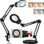 Loeplamp met led verlichting 5x zoom
