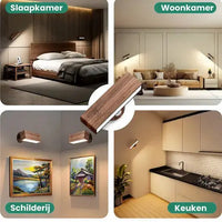 Draadloze Wandlamp – Oplaadbare Kastverlichting Touchbediening
