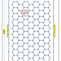 Hexagon op maat / Hexagon custom made