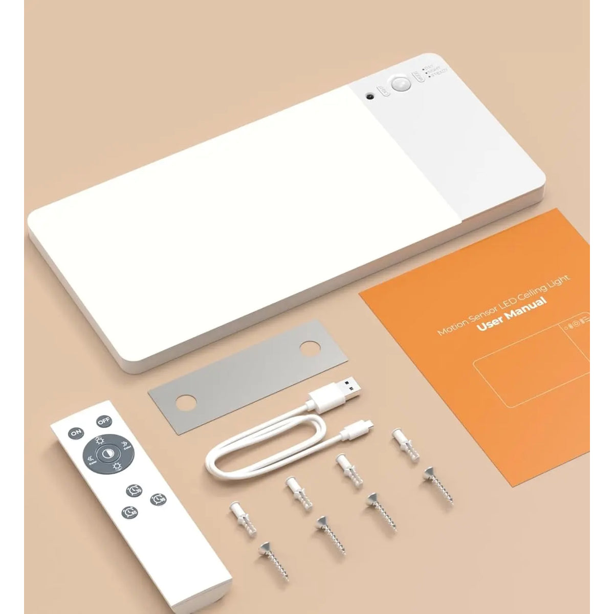 Plafondlamp sensor oplaadbaar
