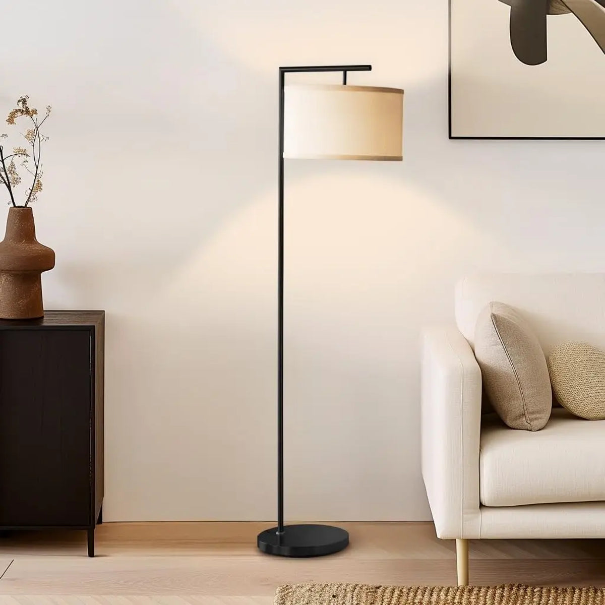 Vloerlamp met LED - Moderne vloerlamp met afstandsbediening