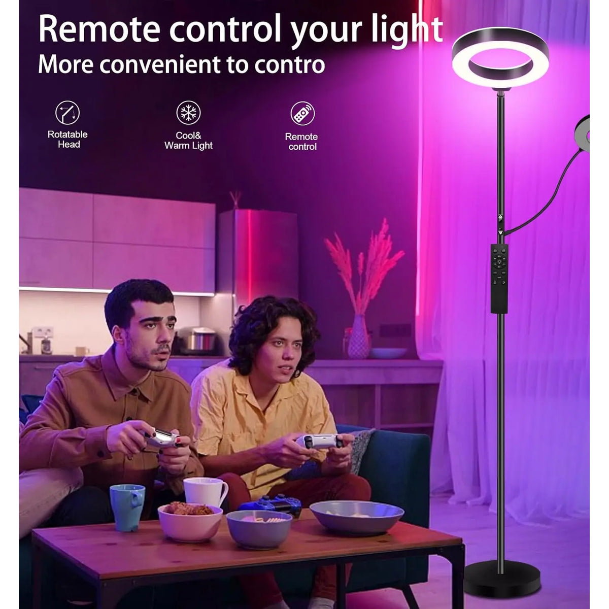 Led vloerlamp me leeslamp