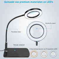Loeplamp – 5x Vergroting & Dimbaar Licht