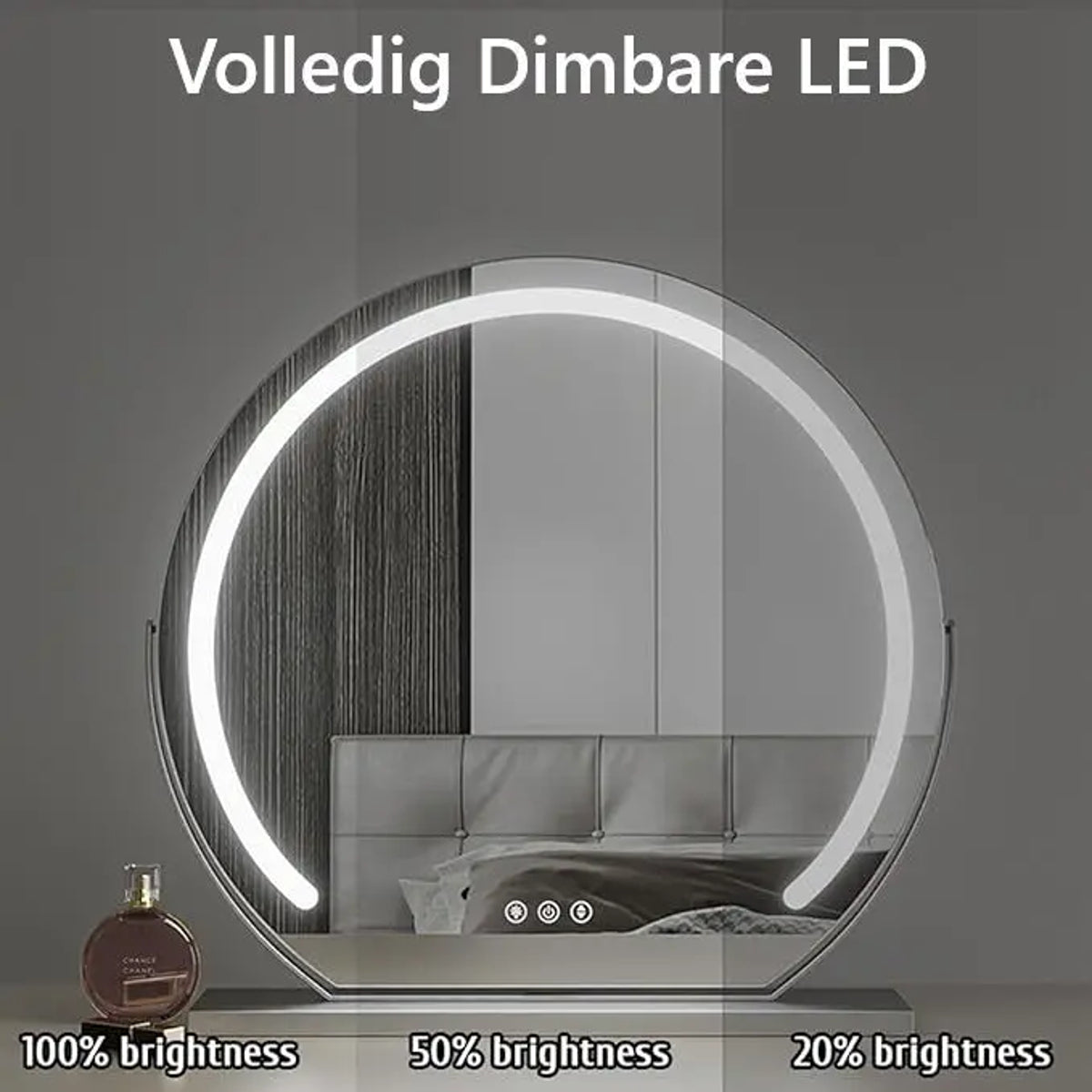 Led make up spiegel