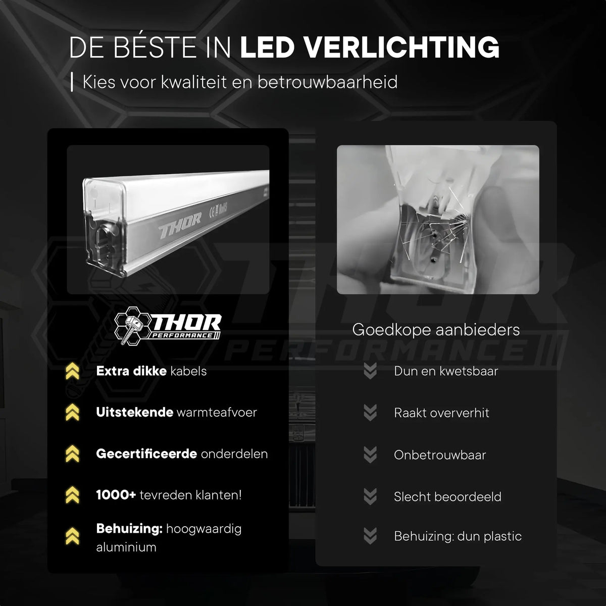 Hexagon plafond verlichting