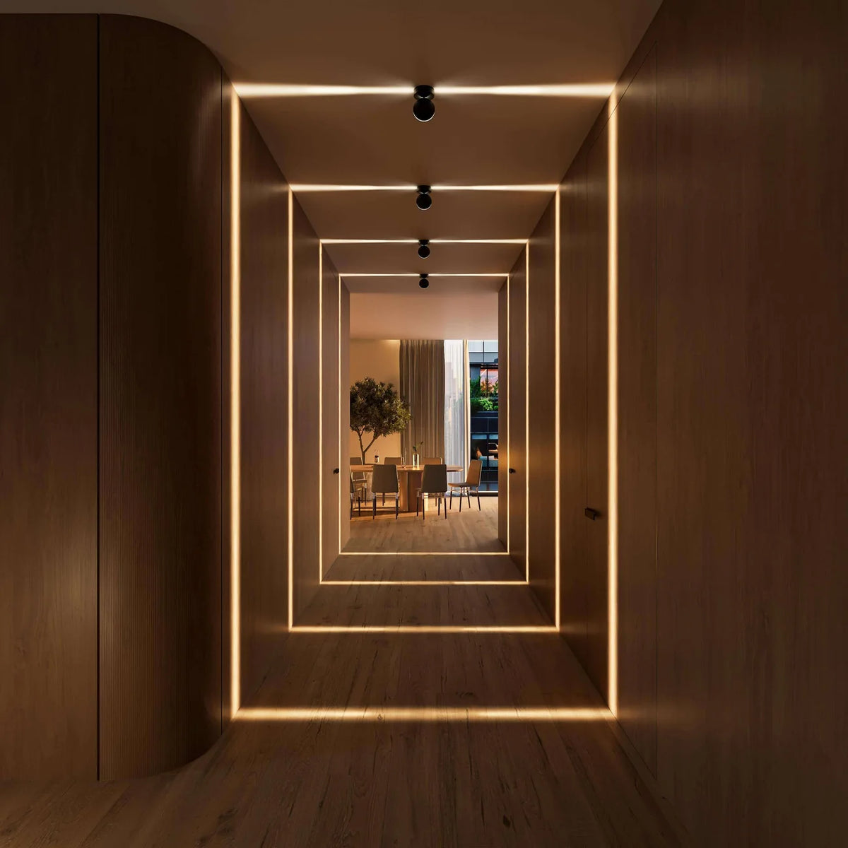 LED Plafondlamp Zwart - Roterend & Kantelbaar - Ronde Opbouwspot IP65