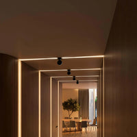 LED Plafondlamp Zwart - Roterend & Kantelbaar - Ronde Opbouwspot IP65