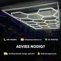 LED hexagon garage verlichting
