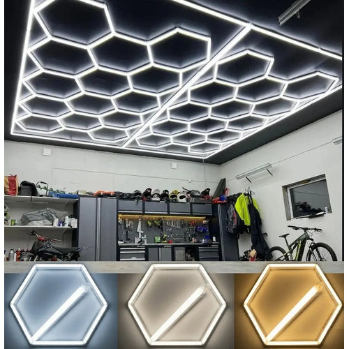 LED hexagon garage verlichting