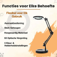 Loeplamp met led verlichting