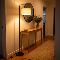 Vloerlamp met Verlengde Arm & Afstandsbediening