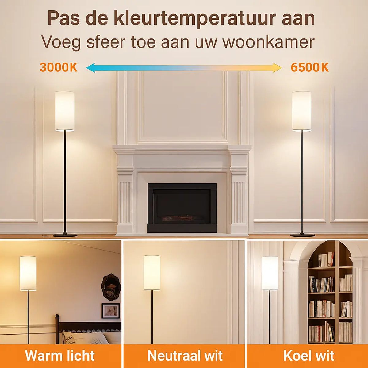 dimbare vloerlamp
