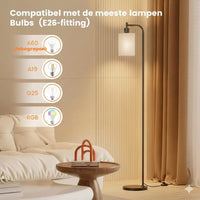 Vloerlamp led dimbaar