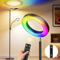 LED Vloerlamp met Leeslamp – Dimbaar & Afstandsbediening
