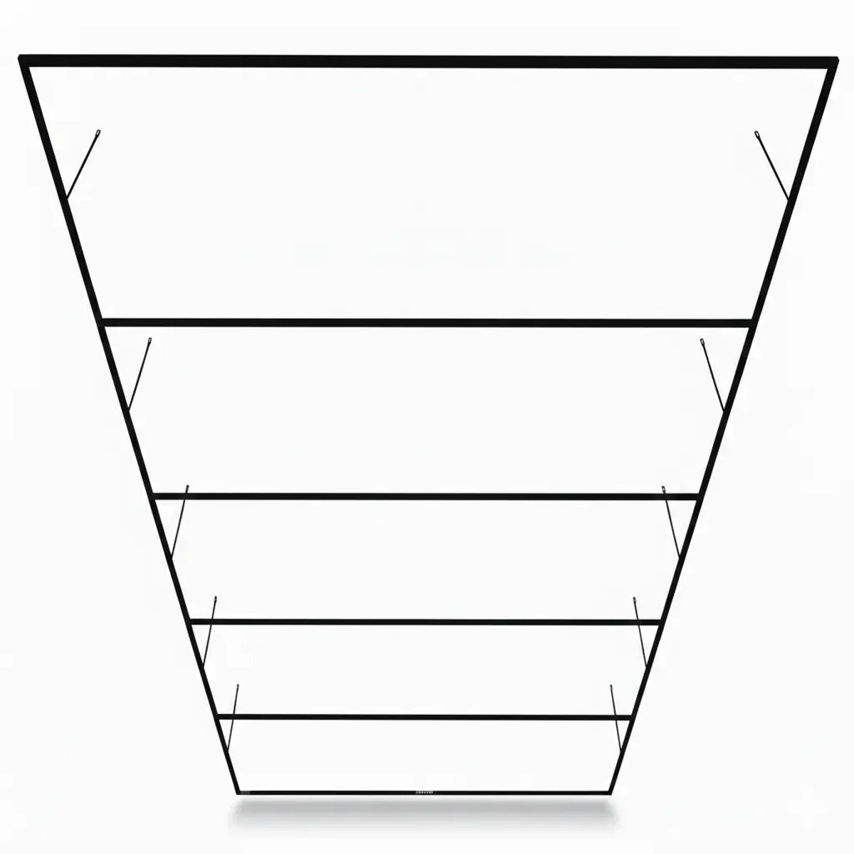 Aluminium montageframe voor LED hexagon garage verlichting