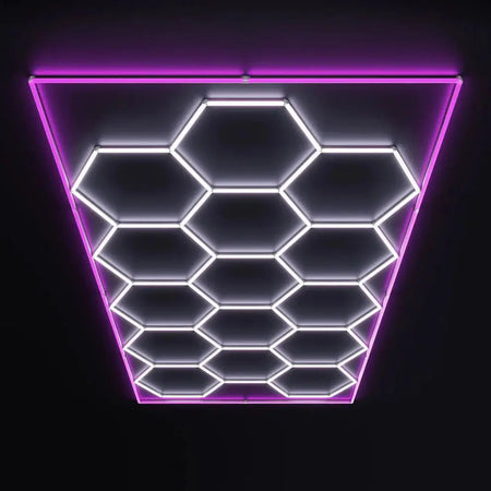 Hexagon garage verlichting