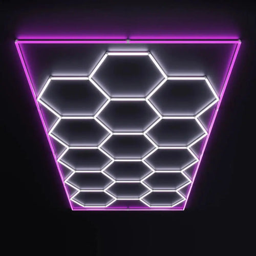 Hexagon garage verlichting