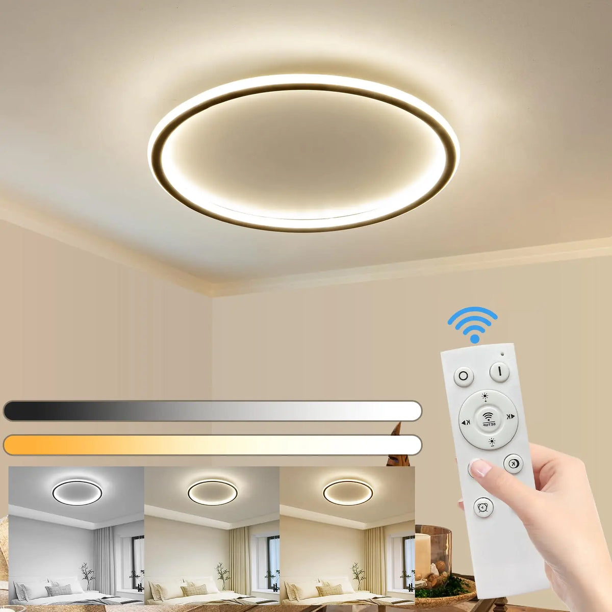 Moderne LED Plafondlamp Ring