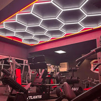 hexagon plafond verlichting