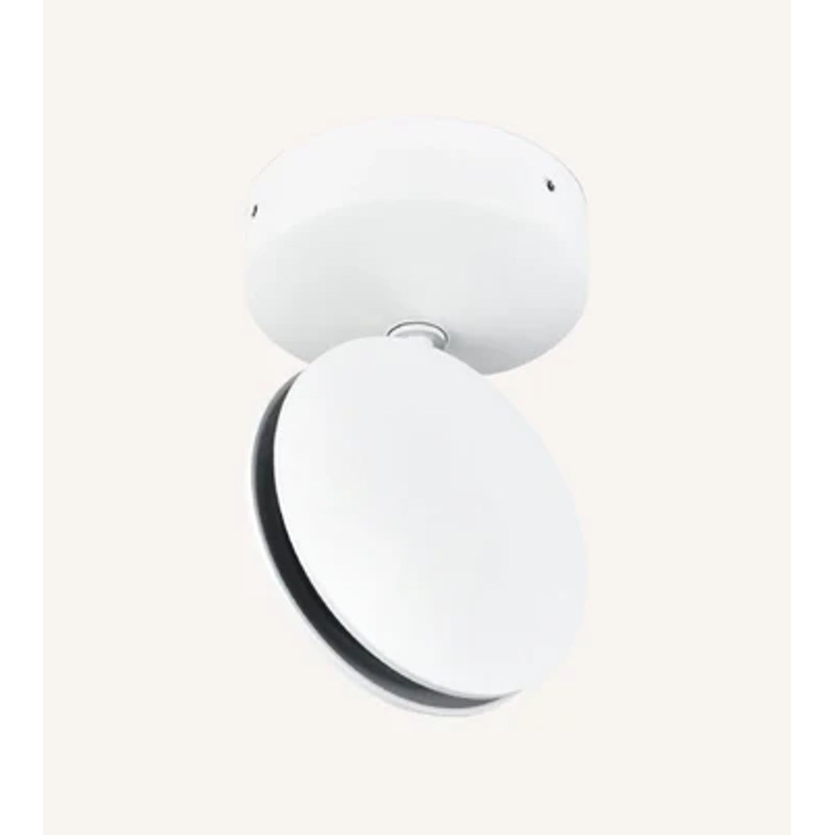 LED Plafondlamp Zwart - Roterend & Kantelbaar - Ronde Opbouwspot IP65