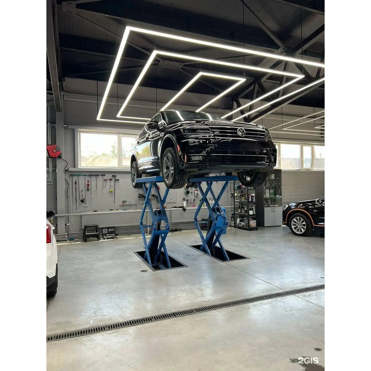 LED hexagon garage verlichting