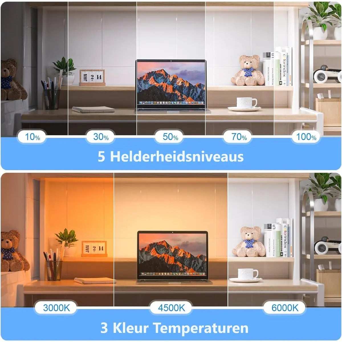 Kastverlichting led zwart