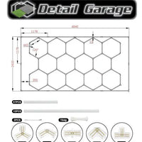 Hexagon garage verlichting
