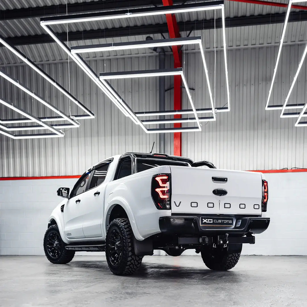 LED hexagon garage verlichting
