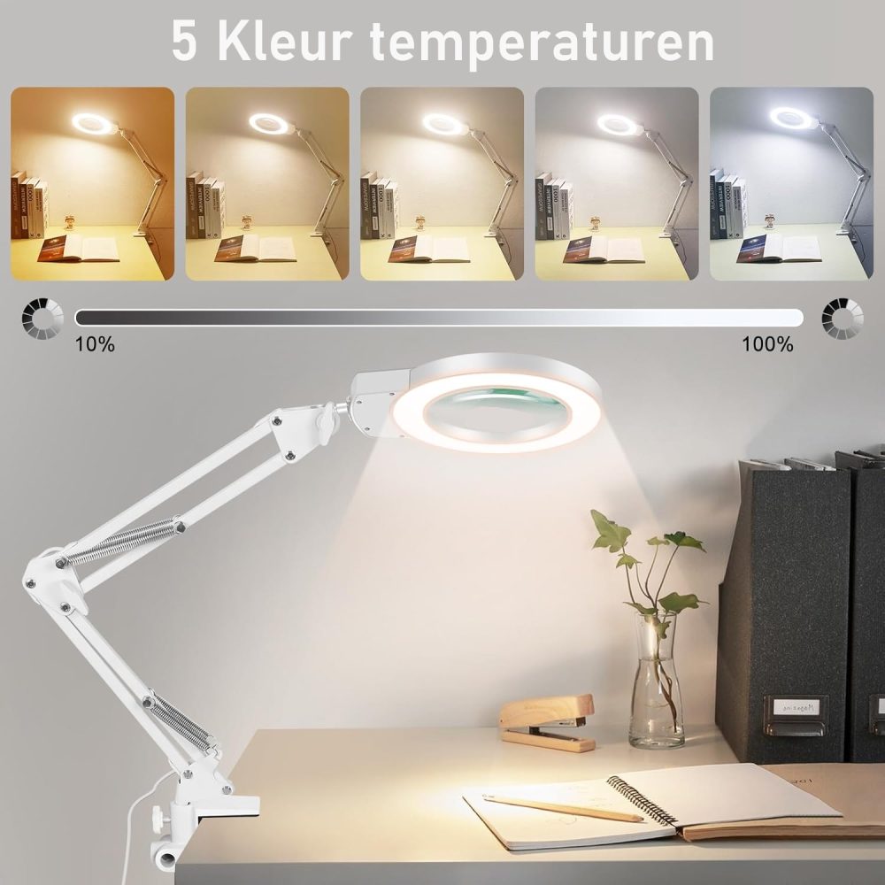 Loeplamp met led verlichting