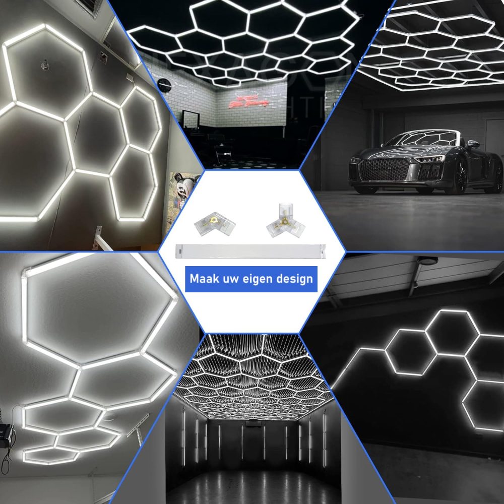 Hexagon led verlichting