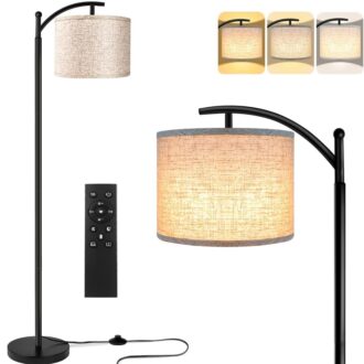 Moderne Dimbare LED Vloerlamp met Afstandsbediening