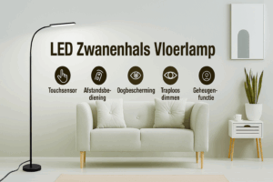 LED Vloerlamp Dimbaar