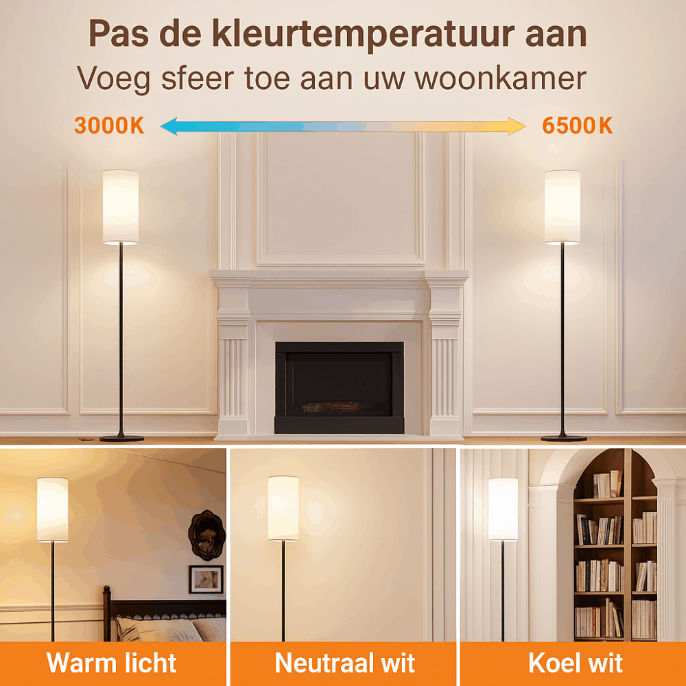dimbare vloerlamp