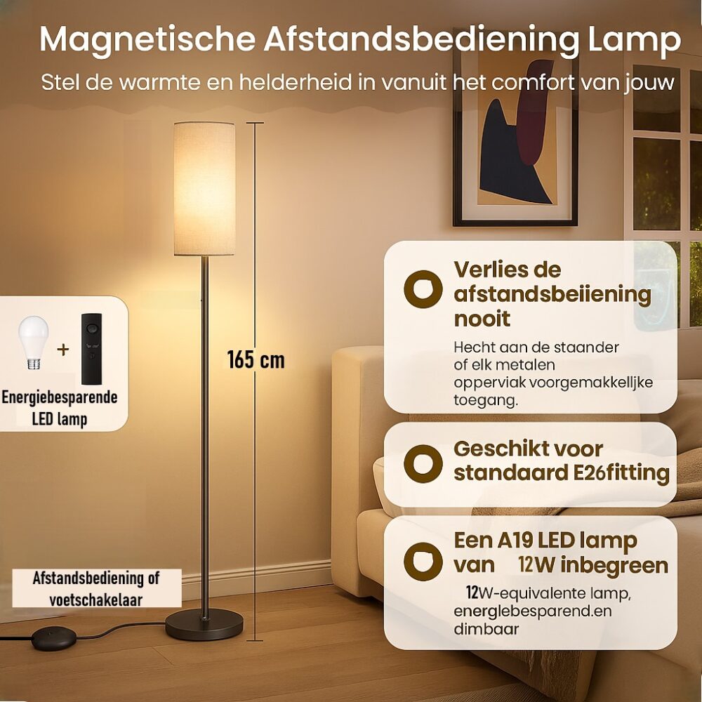 dimbare vloerlamp