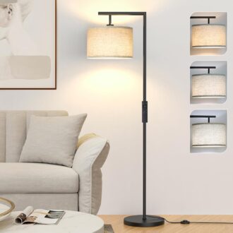 Vloerlamp met LED – Moderne vloerlamp met afstandsbediening