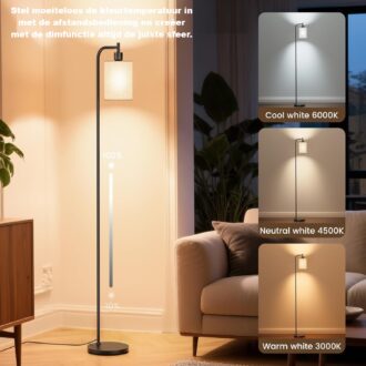 Vloerlamp led dimbaar